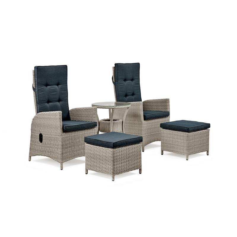 Haven All Weather Gray Wicker Two, Weathered Gray Wicker Outdoor Furniture