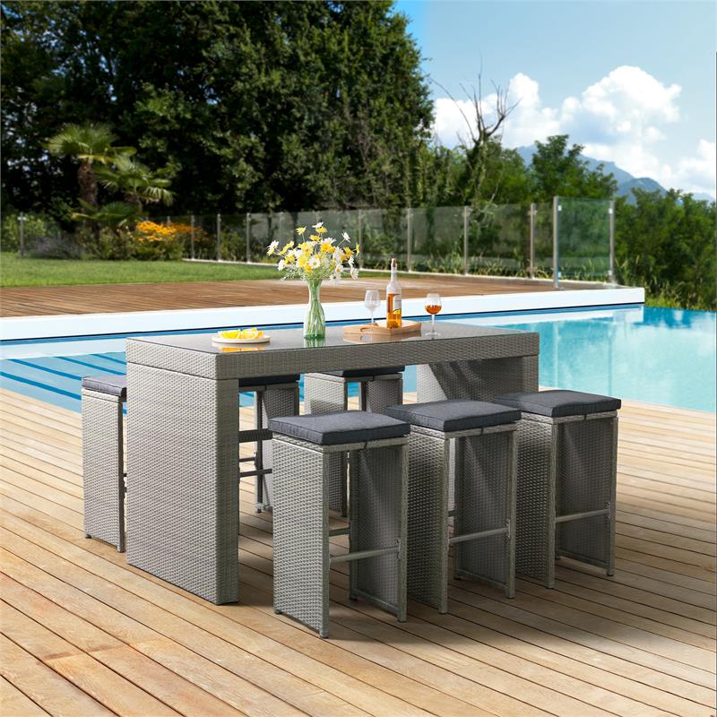 40 inch tall outdoor table