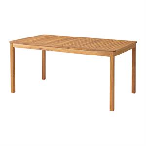 okemo acacia wood outdoor dining table