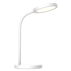 lane white 14.2 inches led desk lamp