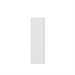31.5 in. Tall White Wood 3-Shelf Etagere Bookcase
