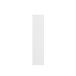 41.81 in. Tall White Wood 4-Shelf Etagere Bookcase