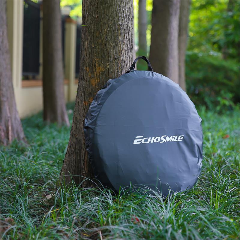 Terrui EchoSmile 6.5 ft. x 3.9 ft. White and Brown 4-6 Person Tent