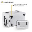 EchoSmile 30 qt. White Rotomolded Cooler