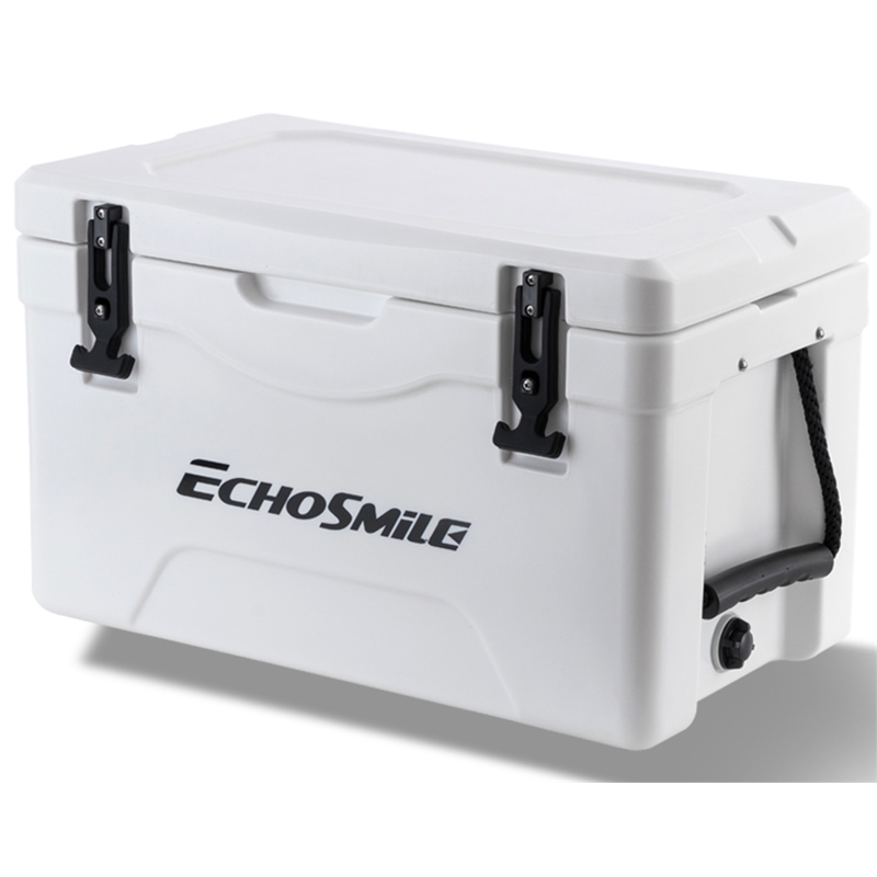 EchoSmile 40 qt. White Rotomolded Cooler