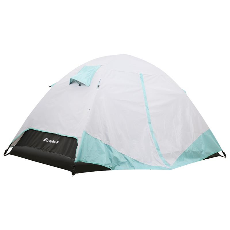 Echosmile 2 Person Tent in White And Green
