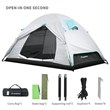 Echosmile 2 Person Tent in White And Green