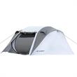 Echosmile 4-6 Person Gray Pop Up Tent With Rain Fly