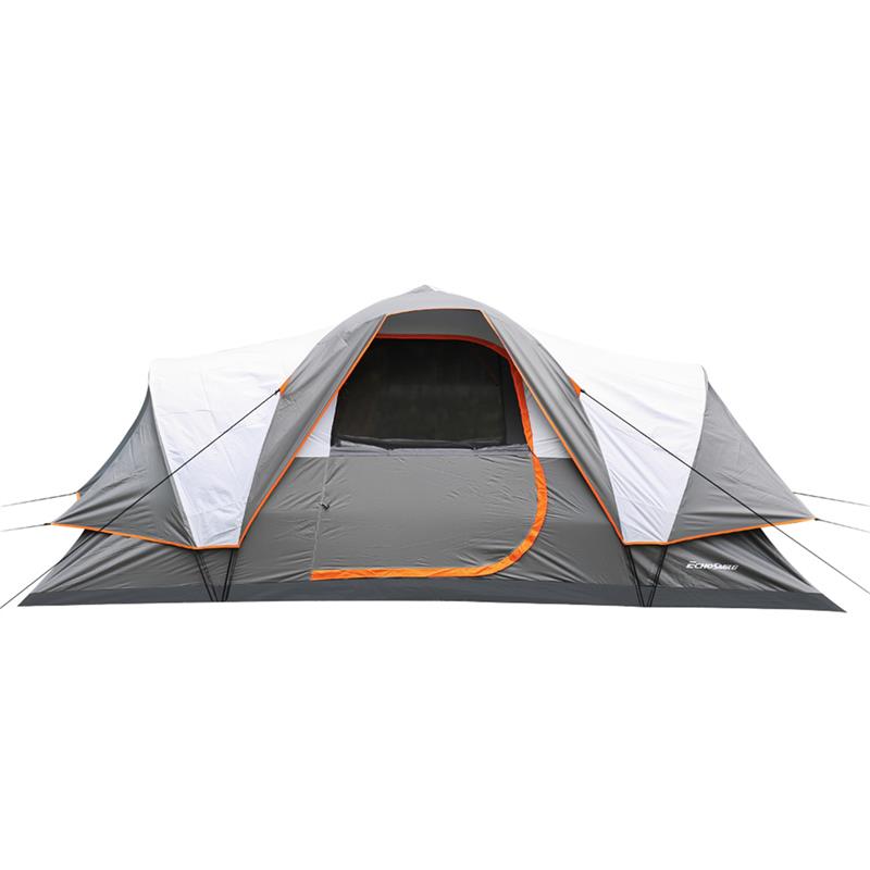 Echosmile Pop-up Tent For 8 People in Grey