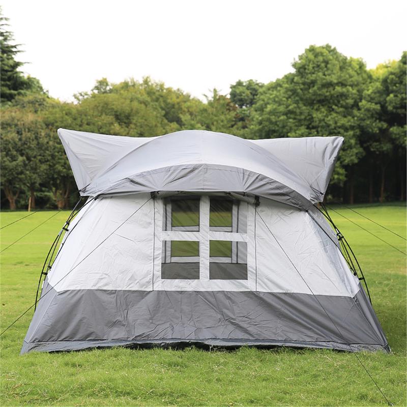 Echosmile Tent For 10 People in White And Grey
