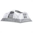 Echosmile Tent For 10 People in White And Grey