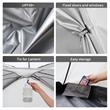 Echosmile Tent For 10 People in White And Grey