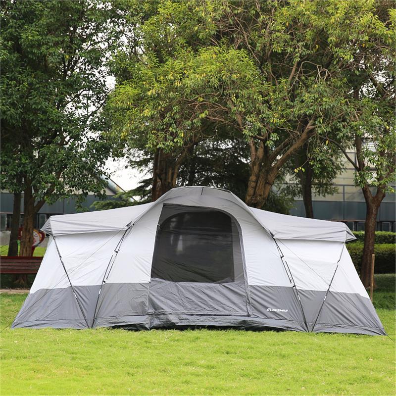 Echosmile Tent For 10 People in White And Grey