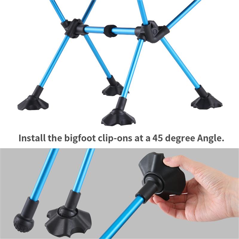 Echosmile Blue Collapsible Chair