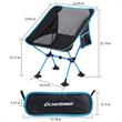 Echosmile Blue Collapsible Chair