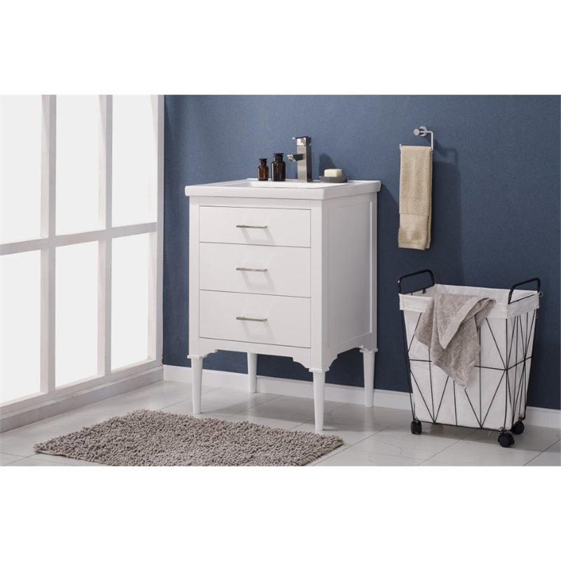 Design Element Group Mason 24 Single Sink Vanity In White S01 Wt - Design Element Mason 24 Single Sink Vanity In Blue Design Element Group Mason 24 Single Sink Vanity In White S01 Wt - Design Element Mason 24 Single Sink Vanity In Blue