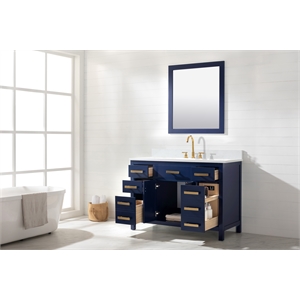 Design Element Group 48&quot Single Vanity in Blue
