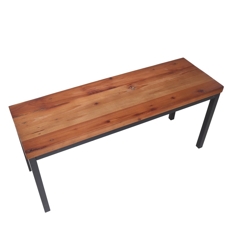 Bench withReclaimed Wood Seat