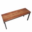Bench withReclaimed Wood Seat