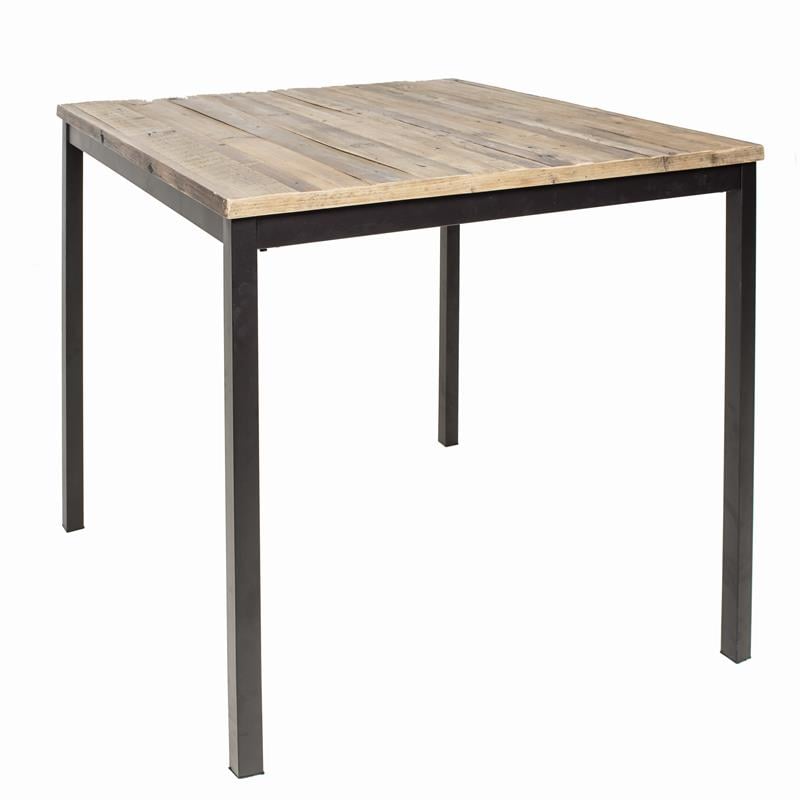 Counter height Bar Table in Natural Wood