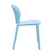 Midcentury Blue Plastic Kids Side Chair (Set of 4)