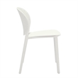 Midcentury White Plastic Kids Side Chair (Set of 4)