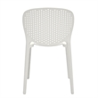 Midcentury White Plastic Kids Side Chair (Set of 4)
