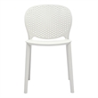 Midcentury White Plastic Kids Side Chair (Set of 4)