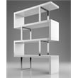 Contemporary White Lacquer Wood Larger size Display Shelf