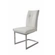 Contemporary PU Leather Dining Chairs (Set of 2)
