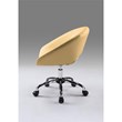 Polyurethane Office Chair with Chrome Base