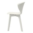 Midcentury Plastic Side Chair in White (Set of 4)