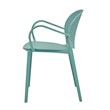 Midcentury Plastic Side Chair in Blue (Set of 4)
