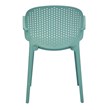 Midcentury Plastic Side Chair in Blue (Set of 4)