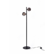 Contemporary metal floor lamp black