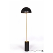 Contemporary Medal floor lamp Black