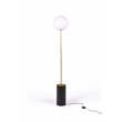 Contemporary Medal floor lamp Black