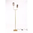 Contemporary Metal floor lamp Gold