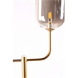Contemporary Metal floor lamp Gold