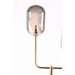 Contemporary Metal floor lamp Gold