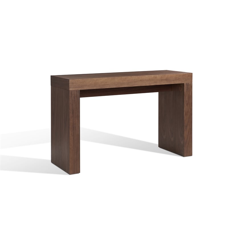 Console Table MDF with Walnut veneer