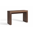 Console Table MDF with Walnut veneer