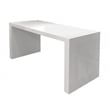 White Lacquer Computer Desk
