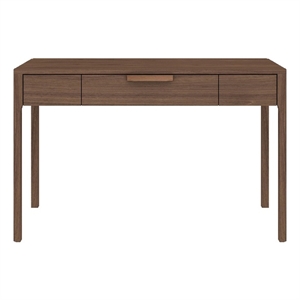 Creative Images International Wood Office Desk in Color Walnut
