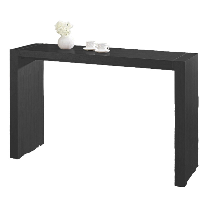 Wood MDF Bar Table with Oak Veneer in Wenge Color 40