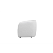 Creative Images International ELISSIDY Fabric Club Armchair in Off White
