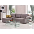 Waterfall 12MM Bent Tempered Glass Coffee Table with 8mm Glass Shelf