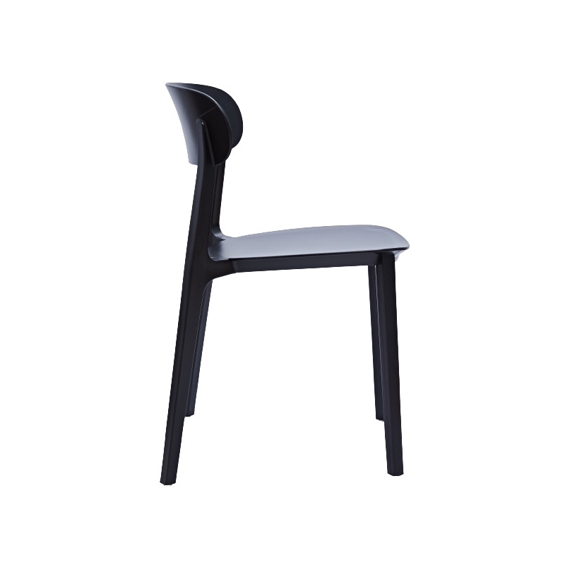 Midcentury Polypropylene Side Chair  Set of 4