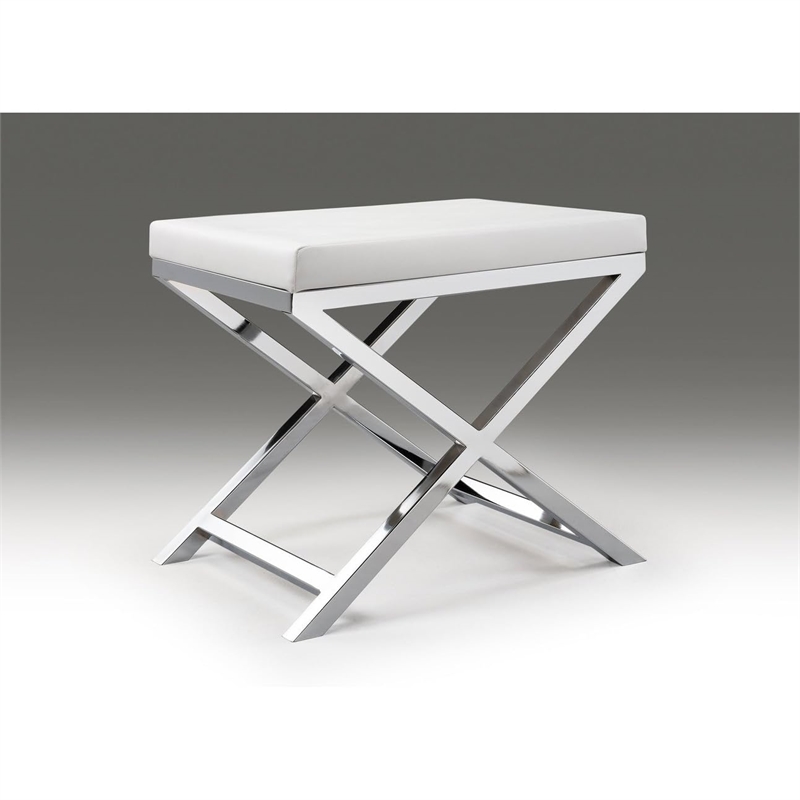 Black Polyurethane Chair with Gold Base