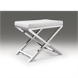 Black Polyurethane Chair with Gold Base
